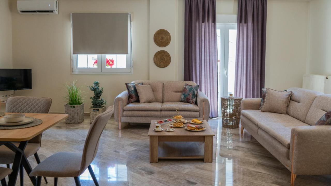 L'Olivier House Apartment Kalampáka Luaran gambar